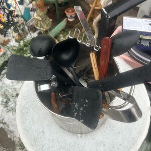 Large canning pan plus all the utensils